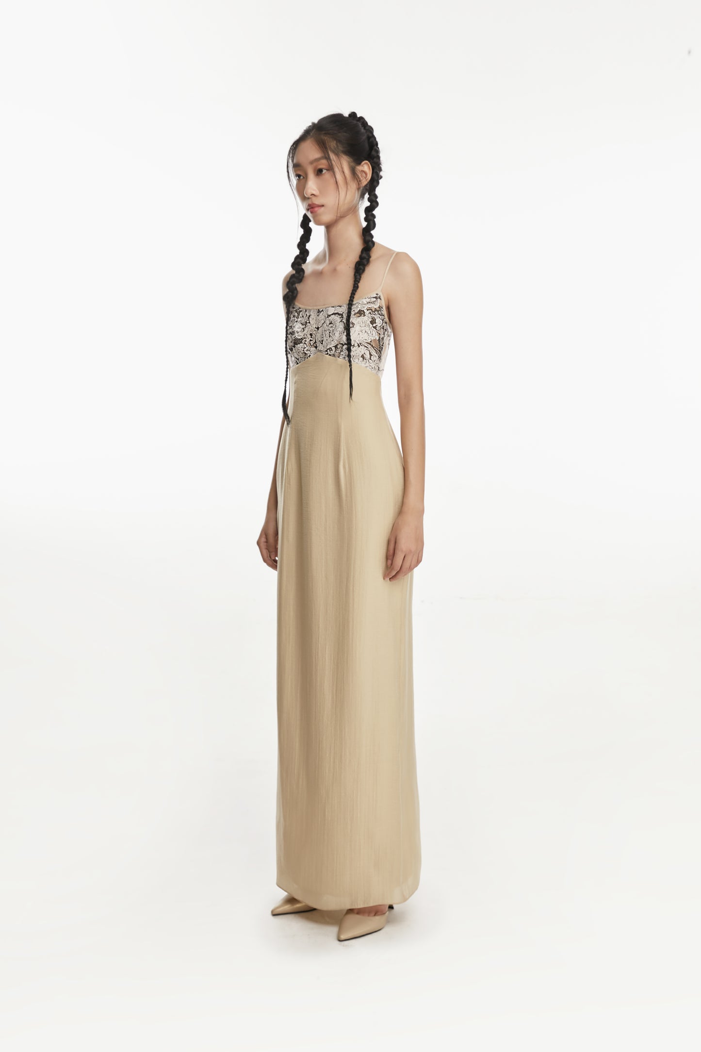 MAI - Floor Length Slip dress