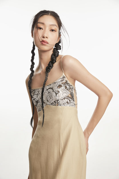 MAI - Floor Length Slip dress